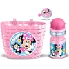 Frozen Dviračio rinkinys Minnie (krepšelis, gertuvė, skambutis) – rožinis