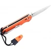 Ganzo Firebird Sulankstomas peilis Ganzo G7452-OR-WS su švilpuku