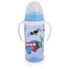 Gertuvė su minkštu kakleliu ir dviem rankenomis Baby Care, 350 ml, mėlyna