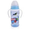 Gertuvė su minkštu kakleliu ir dviem rankenomis Baby Care, 350 ml, mėlyna