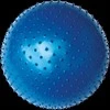 Gimnastikos kamuolys Yate, su spygliais, 65 cm