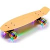 Glow-In-The-Dark Penny Board w/ Light-Up Wheels WORKER Solosy C1 22”