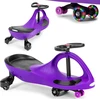 Gravitacijos atrakcionas vaikams LED ratai violetinės spalvos ECOTOYS