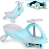 Gravity ride vaikiškos transporto priemonės ratai LED mėlyni ECOTOYS