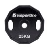 Guma padengtas olimpinis svoris 50mm inSPORTline Ruberton 25kg