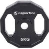 Guma padengtas svoris 30mm inSPORTline Ruberton 5kg