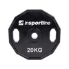 Guma padengtas svoris 30mm inSPORTline Ruberton 20kg