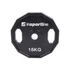 Guma padengtas svoris 30mm inSPORTline Ruberton 15kg