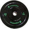 Guminis svorio diskas inSPORTline Bumper Plate Lite 10 kg 50 mm