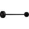 Gumuotas tiesus štangos grifas 15 kg, matinis juodas - Marbo Sport