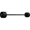 Guminis tiesus štangos grifas 35 kg, matinis juodas - Marbo Sport