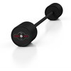 Gumuotas tiesus štangos grifas 50 kg, matinis juodas - Marbo Sport
