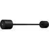 Gumuotas tiesus štangos grifas 55 kg, matinis juodas, Marbo Sport