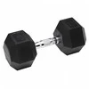 Gumuotas hantelis Bauer Fitness HEX