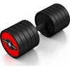 Gumuotas hantelis Marbo Sport, raudonas, 42,5kg