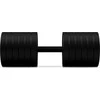 Gumuotas hantelis Marbo Sport, raudonas, 45 kg