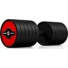 Gumuotas hantelis Marbo Sport, raudonas, 47,5kg