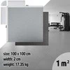 Heavy-Duty Floor Mat inSPORTline Luxteko Waffle 100 x 100 x 2 cm