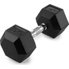 HEX 15 kg guminis ketaus hantelis - UpForm