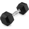 HEX 5kg guma dengtas ketaus hantelis - UpForm