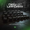 HEX 7,5kg guminis ketaus hantelis - UpForm