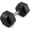 HEX guminis ketaus hantelis, 17,5kg - UpForm