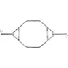 Hex Olympic Barbell inSPORTline Hexlif 140 cm / 50 mm – 21.8kg, 200 kg Capacity, with Collars
