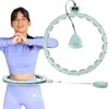 HHM14 HULA HOOP Žalias MAGNETINIS SU SVORIU + SKAITIKLIS HMS