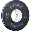 HMS olimpinis guminis svorio diskas BTBR, 10 kg