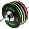 HMS olimpinis guminis svorio diskas BTBR, 10 kg