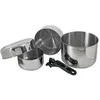 Indų rinkinys BasicNature Stainless Steel Biwak 3