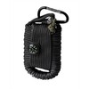 Mil-Tec Juodas PARACORD SURVIVAL KIT LARGE