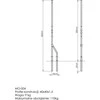 Išorinis stulpas MO-004 - Marbo Sport