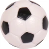 Išraižytas futbolo kamuoliukas Buffalo, juodas-baltas, 32mm