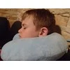 Kaklo pagalvėlė BasicNature Kids, mėlyna