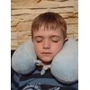 Kaklo pagalvė BasicNature Kids, mėlyna
