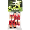 Stalo futbolo žaidėjai Buffalo, raudoni / balti, 13 mm, 4 vnt.