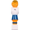 Keičiamas stalo futbolo žaidėjas Buffalo, mėlynas / baltas, 16 mm