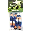 Stalo futbolo žaidėjai Buffalo, mėlyni / balti, 13 mm, 4 vnt.