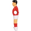 Stalo futbolo žaidėjai Buffalo, raudoni / balti, 13 mm, 4 vnt.