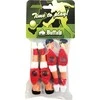 Keičiamas stalo futbolo žaidėjas Buffalo, raudonas/baltas, 13 mm, 4 vnt