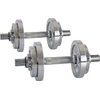 Keičiamo svorio chromuotų hantelių rinkinys inSPORTline 2x3–10kg