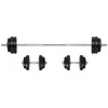 Keičiamo svorio hantelių ir štangos rinkinys inSPORTline BS08 3–50 kg