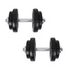 Keičiamo svorio hantelių ir štangos rinkinys inSPORTline BS08 3–50 kg