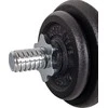 Keičiamo svorio metalinis hantelis inSPORTline 5–10kg