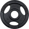 Ketaus olimpinis svorio diskas inSPORTline Hamerton Juodas 2,5kg, 50 mm