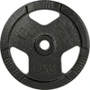 Ketaus svorio diskas inSPORTline Hamerton Juodas 5kg, 30 mm