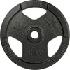 Ketaus svorio diskas inSPORTline Hamerton, juodas, 10 kg, 30 mm