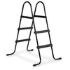 Kopėtėlės baseinui EXIT 60-90cm - juodos