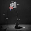 Krepšinio stovas inSPORTline Cleveland Steel III